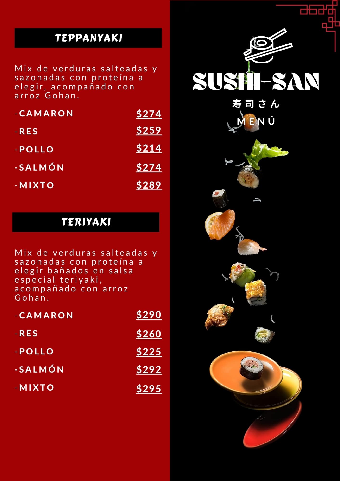 Teppanyaki & Teriyaki